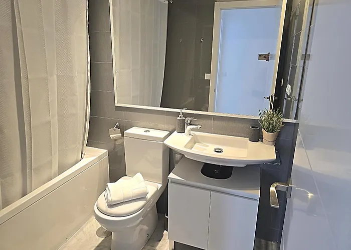 דירה First Line Vip Tree Bedrooms With Spectacular View בנידורם